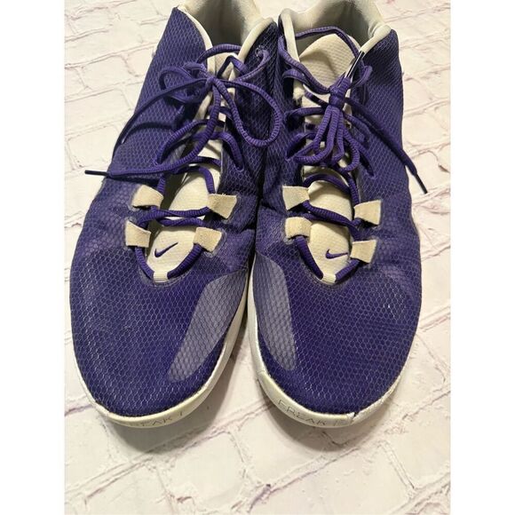 Nike Men\'s Size 15 Zoom Freak 1 Basketball Sneakers Purple White Custom #21 main image 9